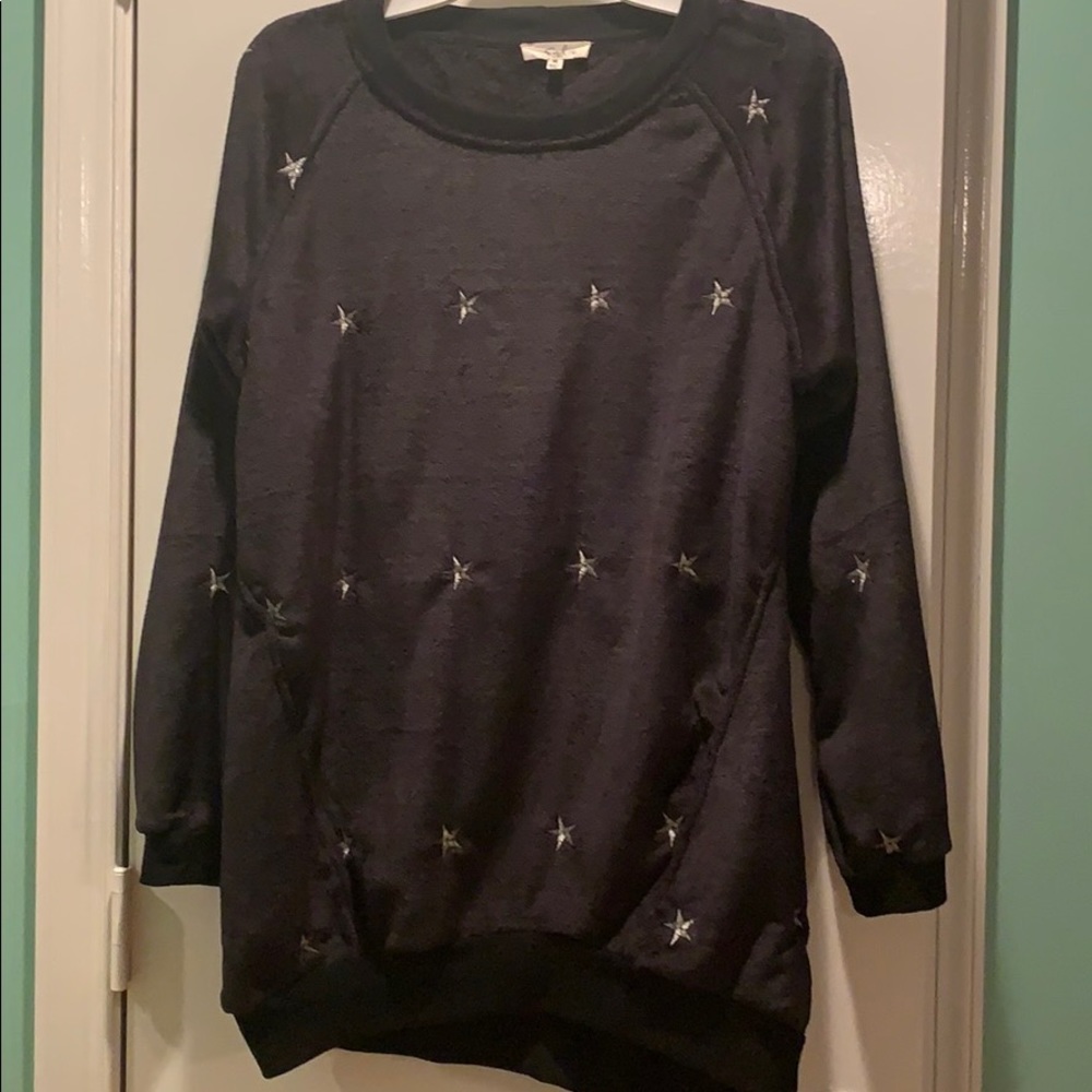 Easel oversized fleece pullover